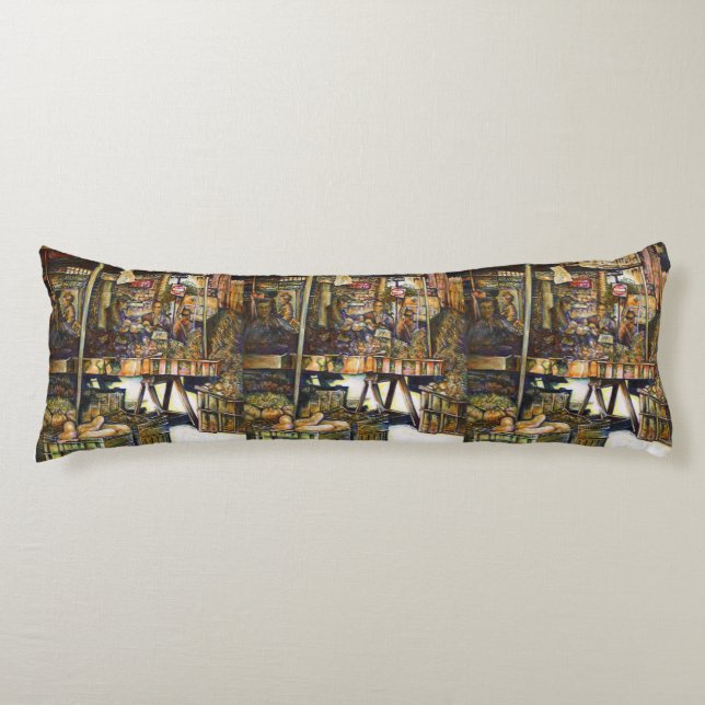 Makes Creativity Glimmer All the Brighter Body Cushion (Front)