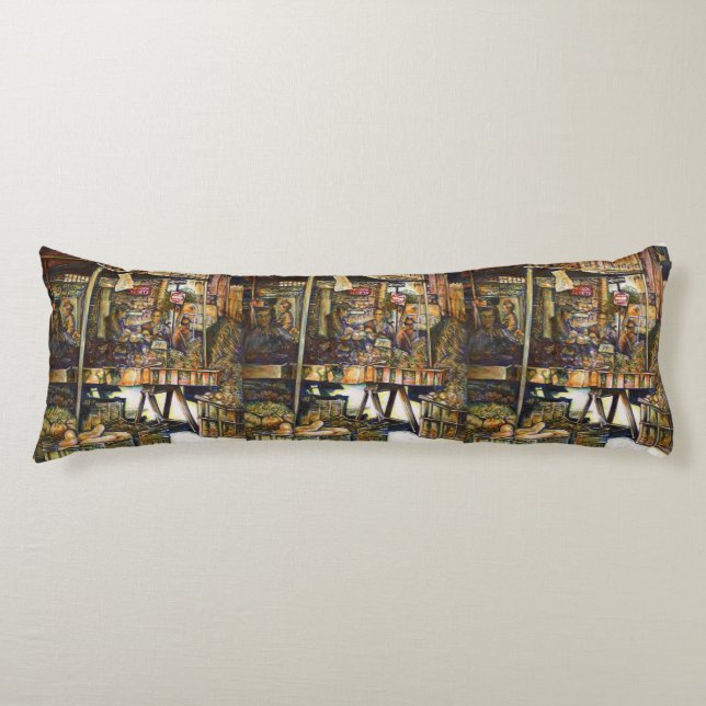 Makes Creativity Glimmer All the Brighter Body Cushion (Front)