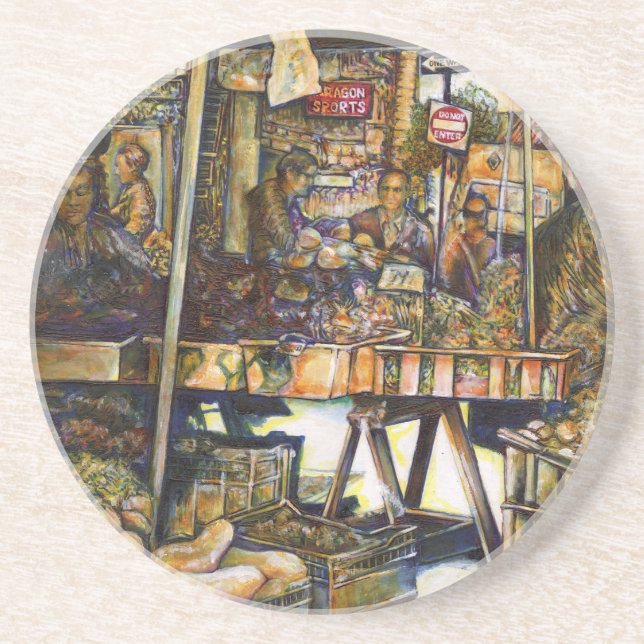 Makes Creativity Glimmer All the Brighter Coaster (Front)