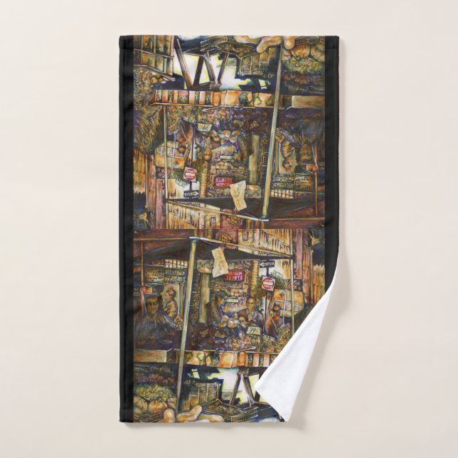 Makes Creativity Glimmer All the Brighter Hand Towel (Hand Towel)