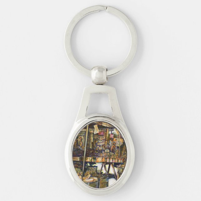Makes Creativity Glimmer All the Brighter Key Ring (Front)