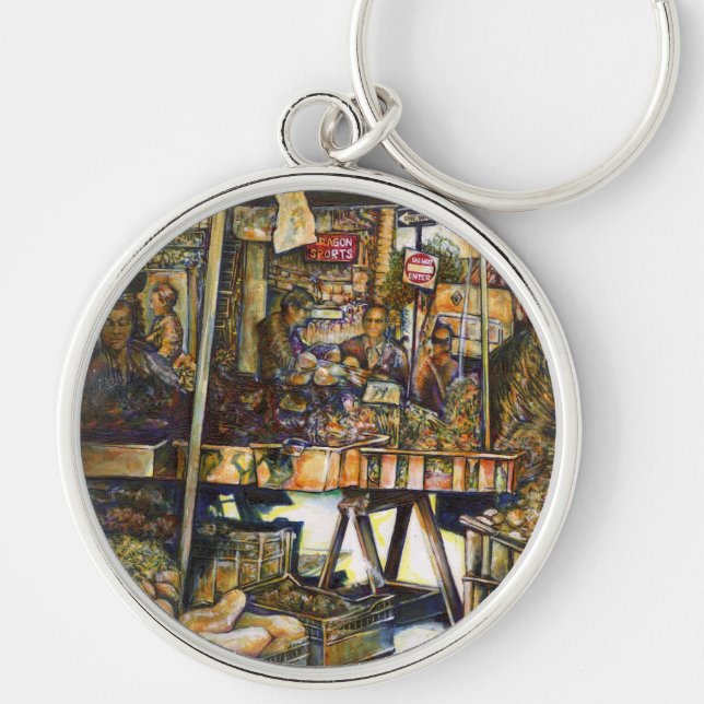 Makes Creativity Glimmer All the Brighter Key Ring (Front)