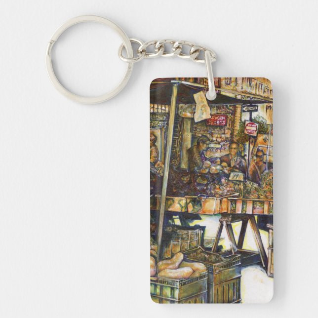 Makes Creativity Glimmer All the Brighter Key Ring (Front)