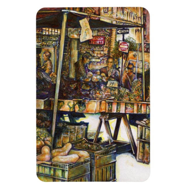 Makes Creativity Glimmer All the Brighter Magnet (Vertical)