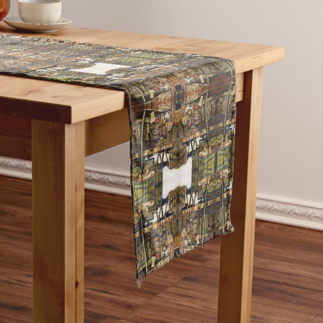 Makes Creativity Glimmer All the Brighter Medium Table Runner (In Situ)