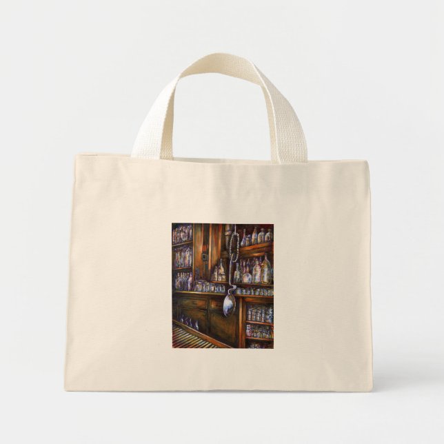    Makes Creativity Glimmer All the Brighter Origi Mini Tote Bag (Front)