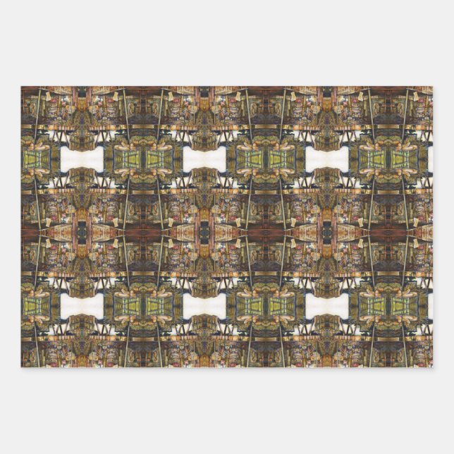 Makes Creativity Glimmer All the Brighter Wrapping Paper Sheet (Front)