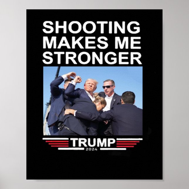Makes Me Stronger Trump 2024 Shirt  Poster (Front)