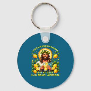 Makes Shirt Life Gave Lemons Jesus Lemonade Key Ring