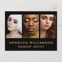 Makeup Artist 3 Photo Business Gold