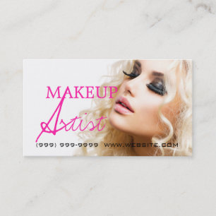 Makeup Artist Beauty Cosmetology Salon Business Card