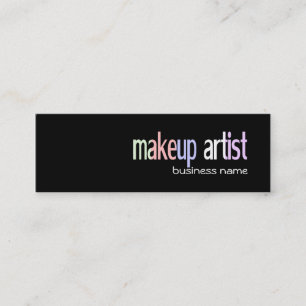 Makeup artist/beauty salon Business Card Template