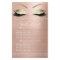 Makeup Artist Beauty Salon Gold Glitter Flyer Pink
