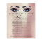 Makeup Artist Beauty Salon Lashes Flyer Pink Rose