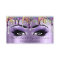 Makeup Artist Brow Eyelash Drips Purple Holograph