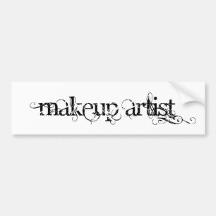 Makeup Artist Bumper Sticker