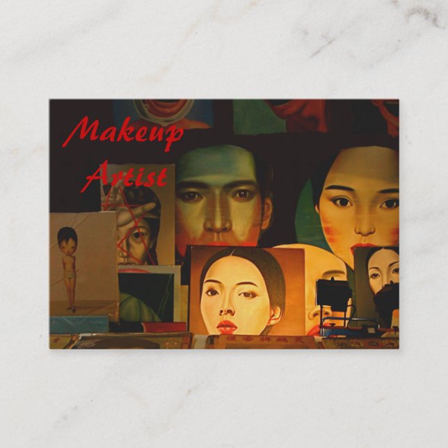 Makeup Artist Business Card (Front)