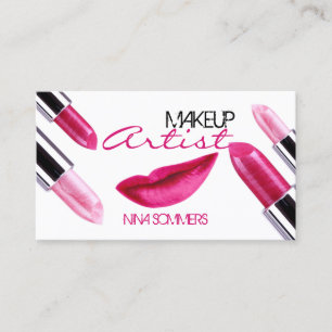 Makeup Artist Business Card