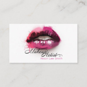 Makeup Artist Business Card