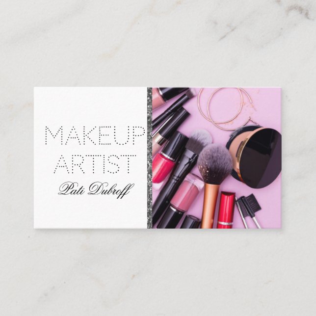 Makeup Artist Business Card (Front)