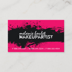 MAKEUP ARTIST BUSINESS CARD