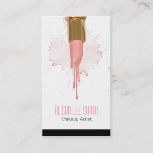 Makeup Artist Business Card