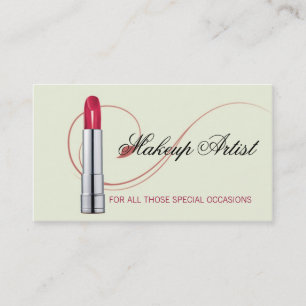 Makeup Artist Business Card