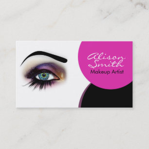 Makeup artist business card