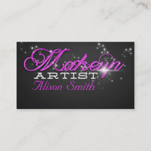 Makeup Artist business card