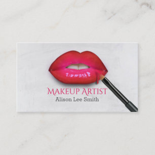 Makeup Artist Business Card