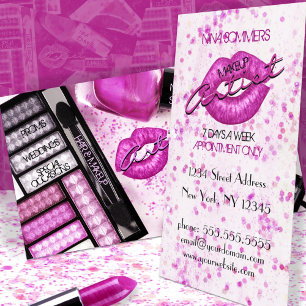 Makeup Artist Business Card