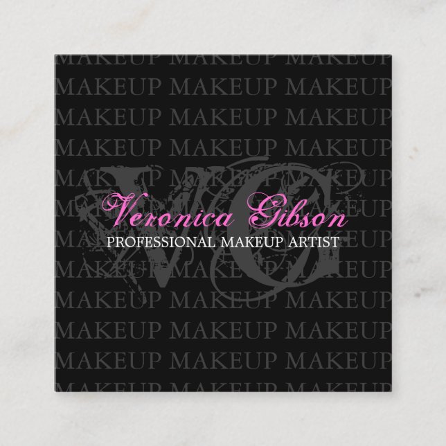 MAKEUP ARTIST BUSINESS CARD (Front)