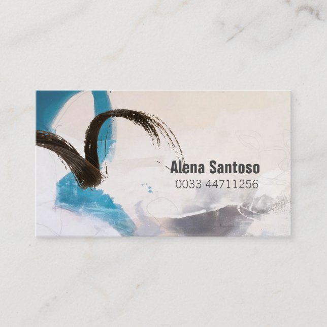 Makeup Artist Business Card (Front)