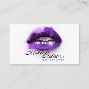 Makeup Artist Business Card