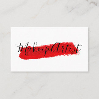 Makeup Artist Business Card