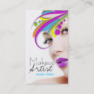 Makeup Artist Business Card Template