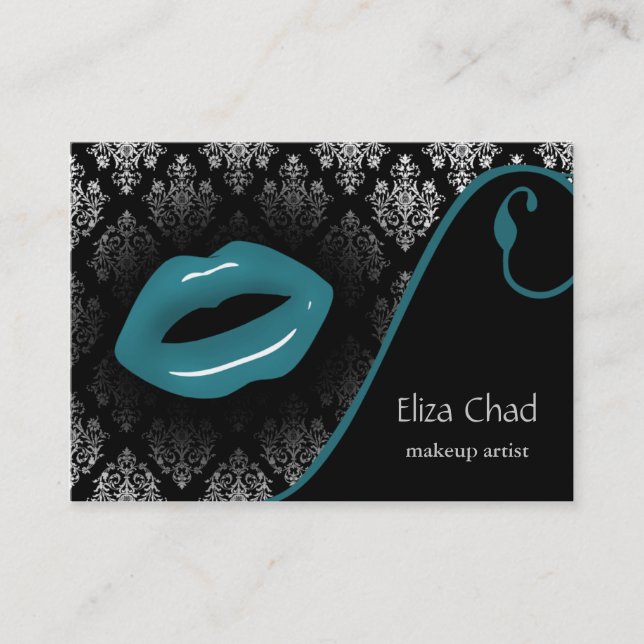 Makeup artist Business Cards (Front)