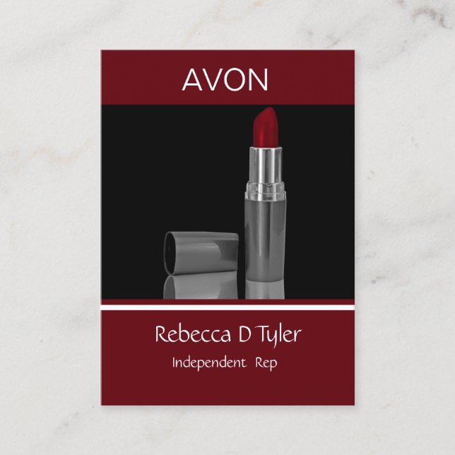 Makeup artist Business Cards (Front)