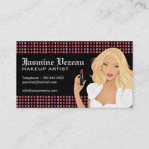 Makeup Artist Business Cards