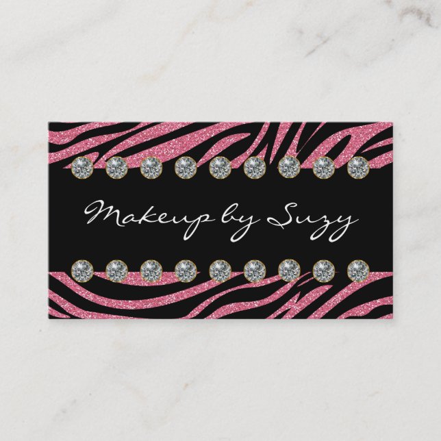 Makeup Artist Business Cards (Front)