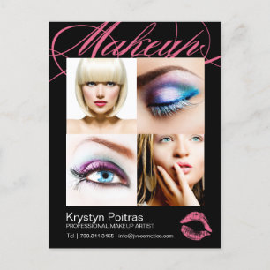 Makeup Artist Comp Card