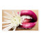 Makeup Artist cosmetics lips white flower