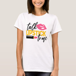 Makeup Artist, Cosmetologist Lipstick Mascara Diva T-Shirt