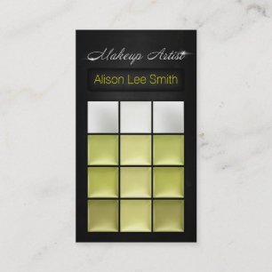 Makeup Artist / Cream Eyeshadow Palette Business Card