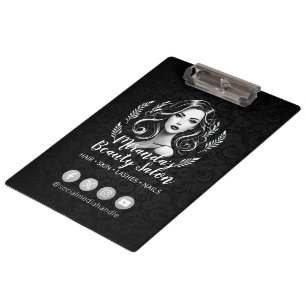 Makeup Artist Hair Stylist Beauty Salon Lash Brows Clipboard