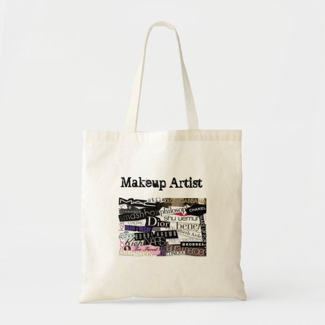 "Makeup Artist" Image Tote (Front)