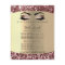 Makeup Artist Lash Extension Rose Gold Flyer Price
