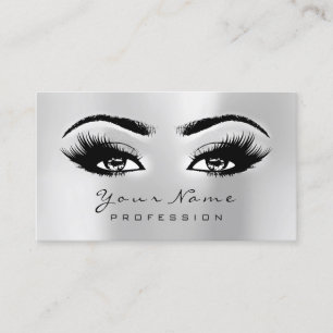 Makeup Artist Lashes Next Appointment Card