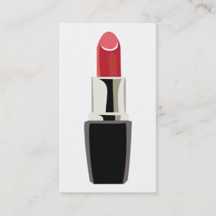 Makeup Artist/Lipstick Business Card