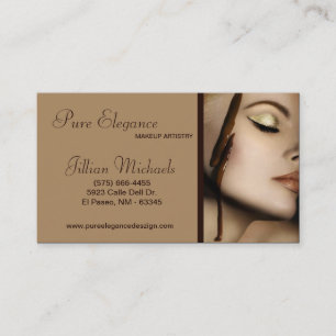 Makeup Artist Make Up Woman Business Card